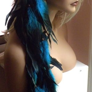 Super Full Feather Hair Extension Comb